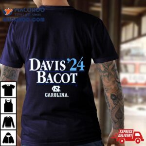 Unc Basketball Davis Bacot Nil Tshirt