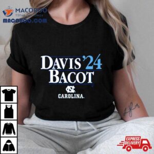 Unc Basketball Davis Bacot Nil Tshirt