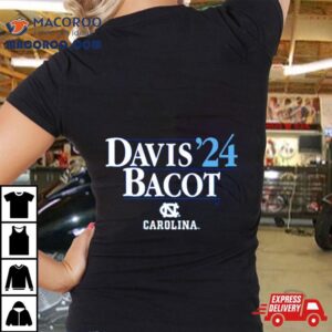 Unc Basketball Davis Bacot Nil Tshirt