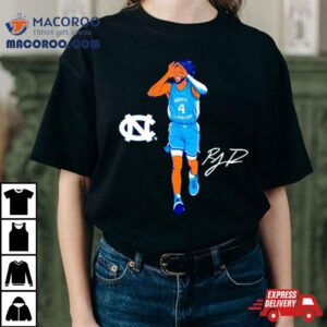 Unc Basketball R J Davis Signature Tshirt