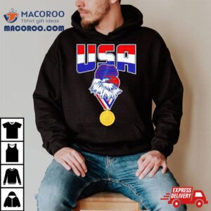 Usa Bald Eagle Gold Medal World Champs Tshirt