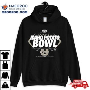 Utah State Aggies Famous Idaho Potato Bowl Albertsons Stadium Logo Tshirt