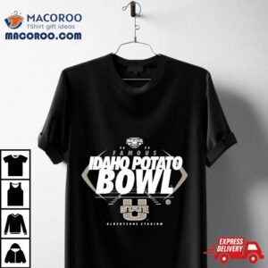 Utah State Aggies Famous Idaho Potato Bowl Albertsons Stadium Logo Tshirt