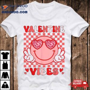Valentine Vibes Hippie Valentines Day S For Girl Wo Tshirt