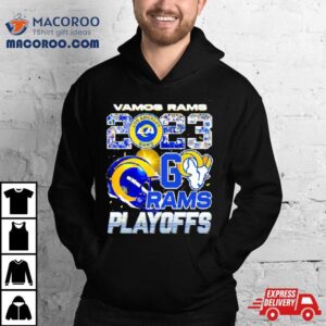 Vamos Rams Nfl Playoffs Go Los Angeles Rams Helme Tshirt