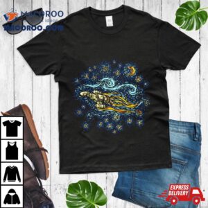 Van Gogh’s Starry Night Shiny Night Shirt