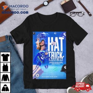 Vancouver Canucks Player Pius Suter Hat Trick For The First Of The Season Tshirt