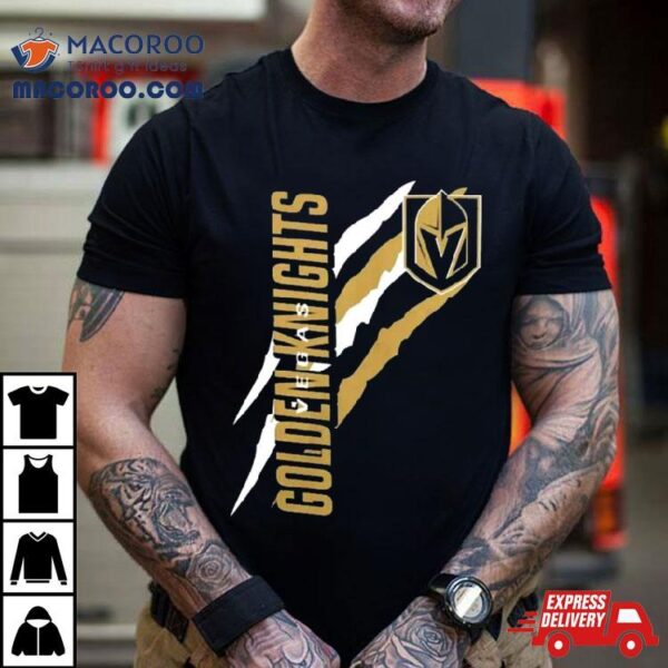 Vegas Golden Knights Starter Black Color Scratch Shirt