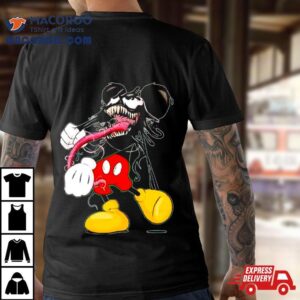 Venom And Mickey Mashup Tshirt