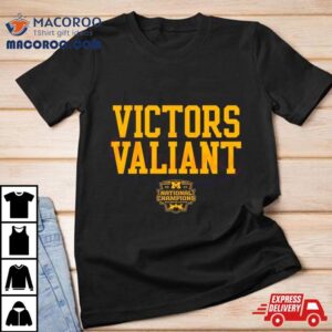 Victors Valiant Michigan National Championships Tshirt