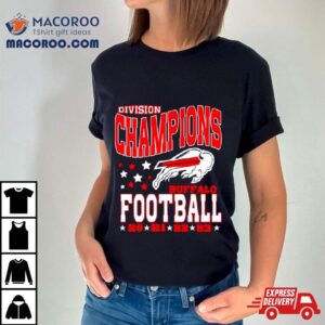 Victory Division Champions Buffalo Football Tshirt