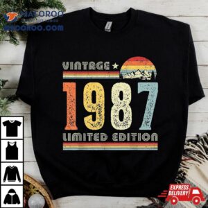 Vintage Made In Th Birthday Years Old Tshirt