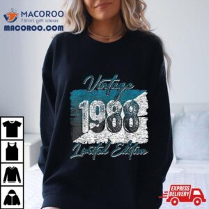 Vintage 1988 Limited Edition 35 Year Old 35th Birthday Shirt