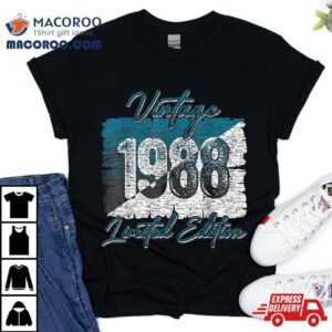 Vintage 1988 Limited Edition 35 Year Old 35th Birthday Shirt