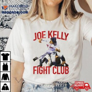 Vintage Joe Kelly Fight Boston Baseball Club Relaxed Fi Tshirt