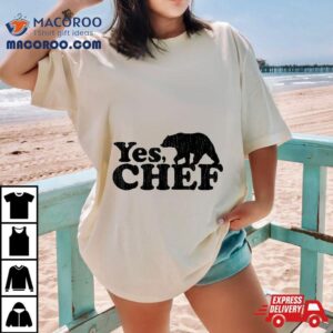 Vintage Yes Chef Kitchen The Bear Tshirt