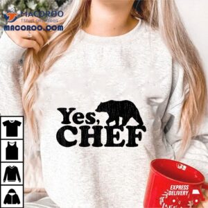 Vintage Yes Chef Kitchen The Bear Tshirt