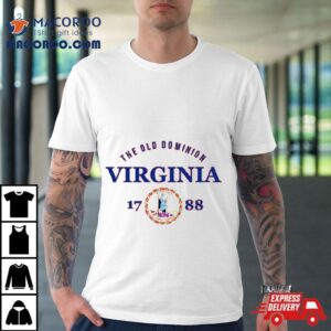 Virginia State Pride Flag Native The Old Dominion Tshirt