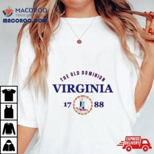 Virginia State Pride Flag Native The Old Dominion Tshirt