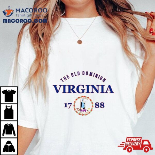 Virginia State Pride Flag Native The Old Dominion Shirt