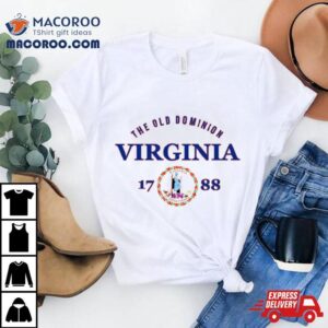 Virginia State Pride Flag Native The Old Dominion Tshirt