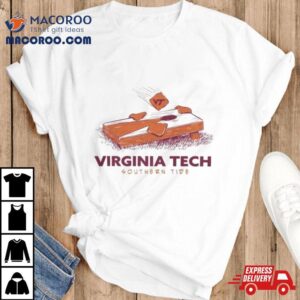 Virginia Tech Cornhole Logo Virginia Tech Southern Tide Tshirt