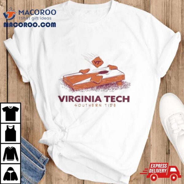 Virginia Tech Cornhole Logo Virginia Tech Southern Tide Shirt