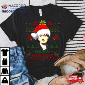 Virginia Woolf Merry Woolfmas Funny Christmas Shirt