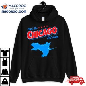 Visit The Chicago Rat Hole Map Shirt