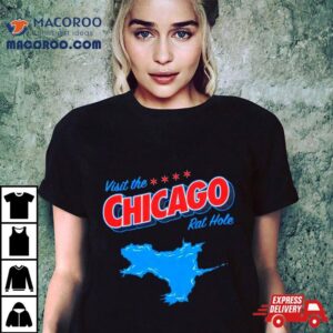 Visit The Chicago Rat Hole Map Tshirt