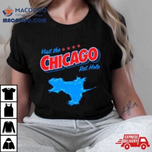 Visit The Chicago Rat Hole Map Tshirt