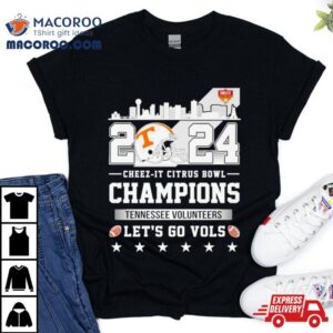 Vols Cheez It Citrus Bowl Champs Let S Go Vols Tshirt