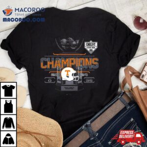 Volunteers Football Cheez It Citrus Bowl Champions Iowa Tennessee Tshirt