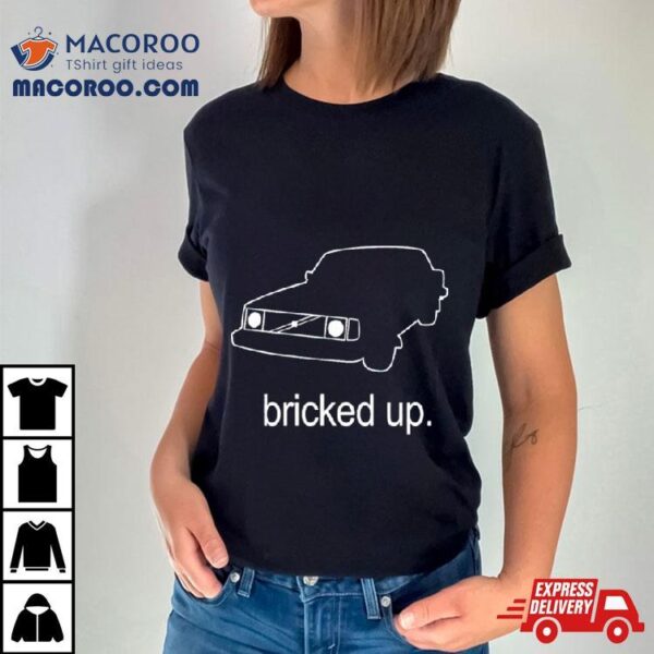 Volvo 240 Bricked Up Car Shirt