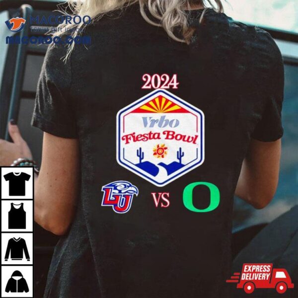 Vrbo Fiesta Bowl 2024 Liberty Vs Oregon State Farm Stadium Glendale Az Cfb Bowl Game T Shirt