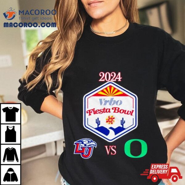 Vrbo Fiesta Bowl 2024 Liberty Vs Oregon State Farm Stadium Glendale Az Cfb Bowl Game T Shirt