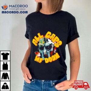 Vxmeee All Caps Mf Doom T Shirt