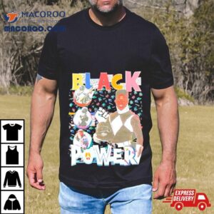 Walter Jones Black Power Ranger Tshirt