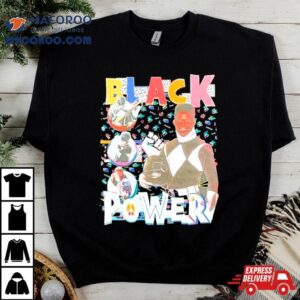 Walter Jones Black Power Ranger Tshirt