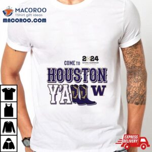 Washington Football Welcome To Houston Crew Retro Tshirt