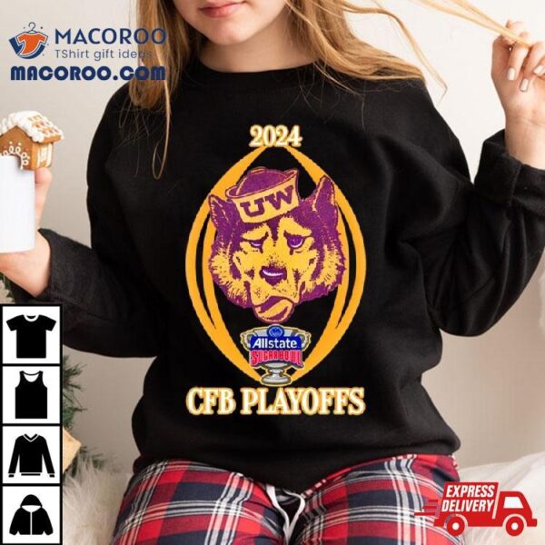 Washington Huskies 2024 Allstate Sugar Bowl Cfb Playoffs Shirt