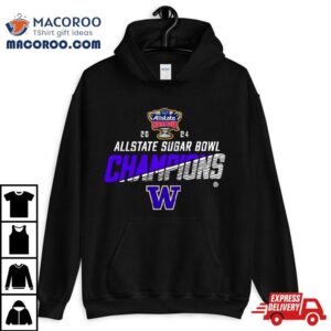 Washington Huskies Allstate Sugar Bowl Champions Tshirt