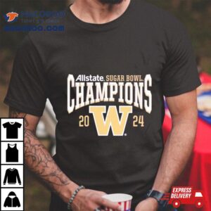 Washington Huskies Sugar Bowl Champions Logo Tshirt