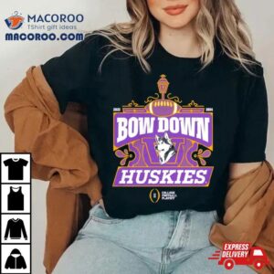 Washington Huskies College Football Playoff 2024 Bow Down T Shirt