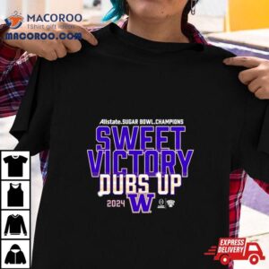 Washington Huskies College Football Playoff Sugar Bowl Champions Mindse Tshirt