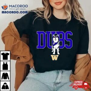 Washington Huskies Dubs Husky Tshirt