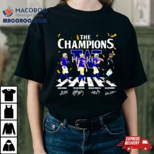 Washington Huskies Football The Champions 2024 Season Shirt