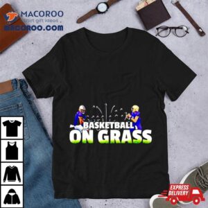 Washington Husky Basketball On Grass Tshirt