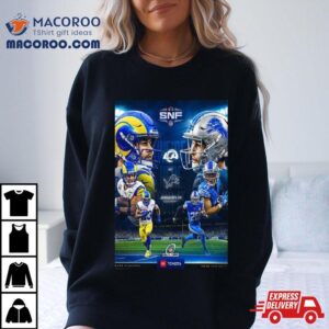 We Are Here For It Los Angeles Rams Vs Detroit Lions In Nfl Wild Card T Shirt