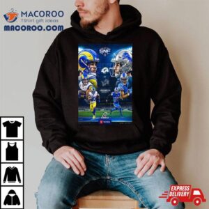 We Are Here For It Los Angeles Rams Vs Detroit Lions In Nfl Wild Card Tshirt